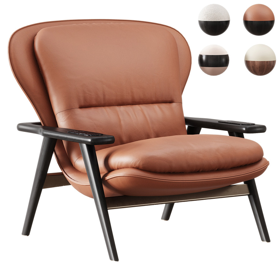 Elas Armchair By Minotti-04 by y yssdf