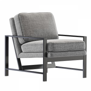 Metal Frame Upholstered Chair