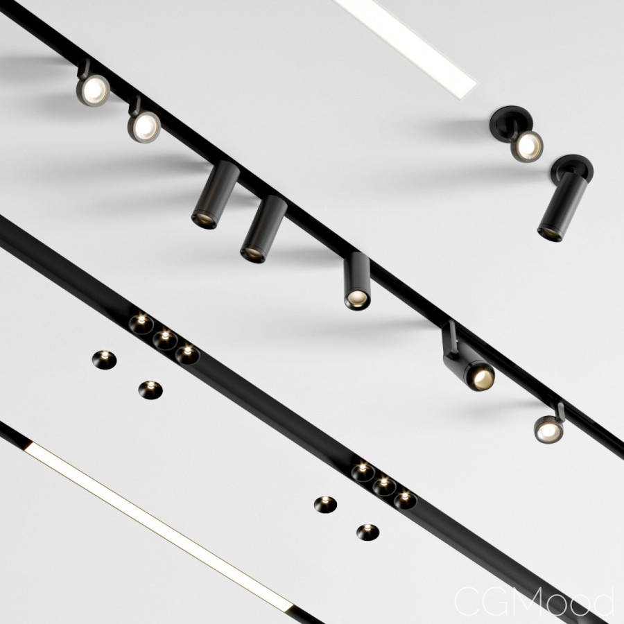 Arkoslight Set 3 3D Model for VRay, Corona | CGMood
