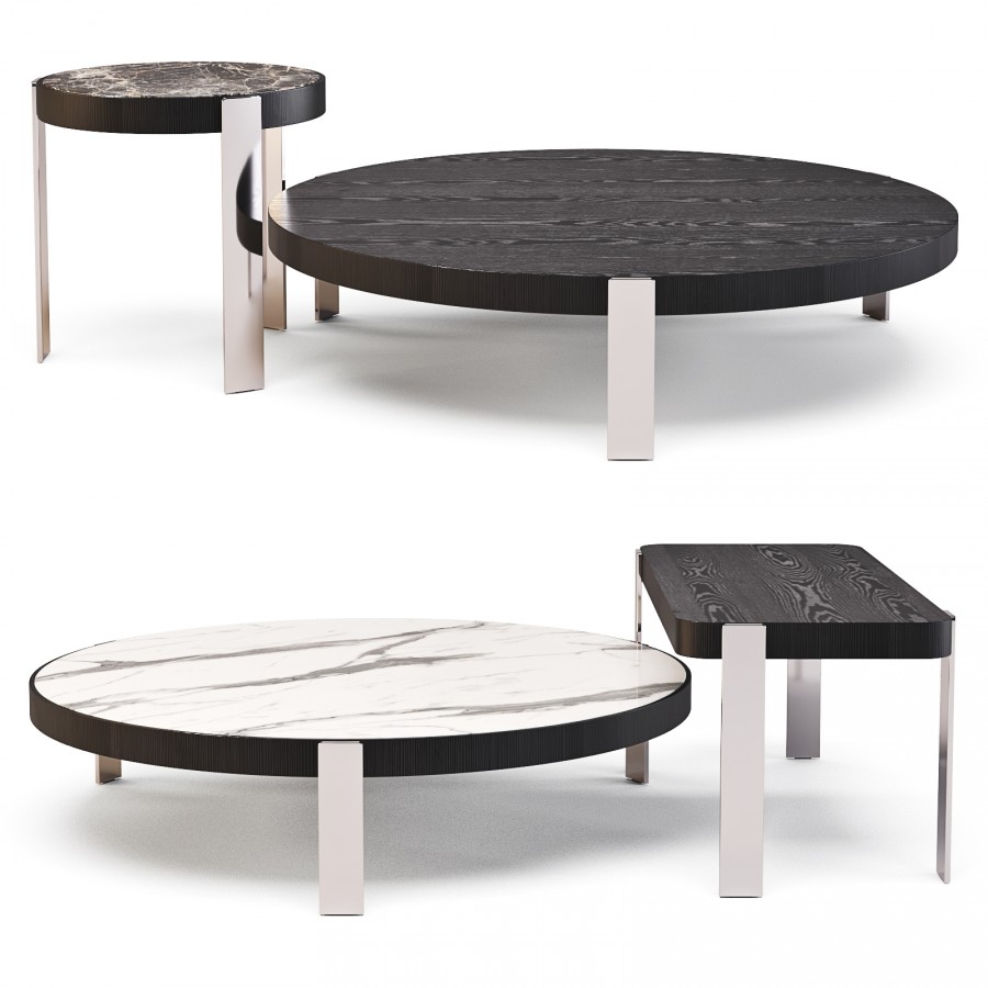 Mattia - Coffee Tables Set 03 3D Model for Corona | CGMood