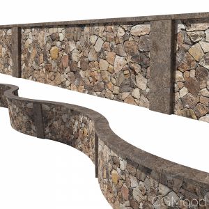 Ultra Realistic Stone Fence