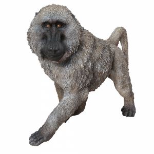 Deco Figurine Monkey Walking Baboon Xl