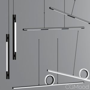 Counterpoint Led Linear Pendant Collection