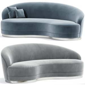Ignacio’s Sinuous Curve Sofa With Pillow