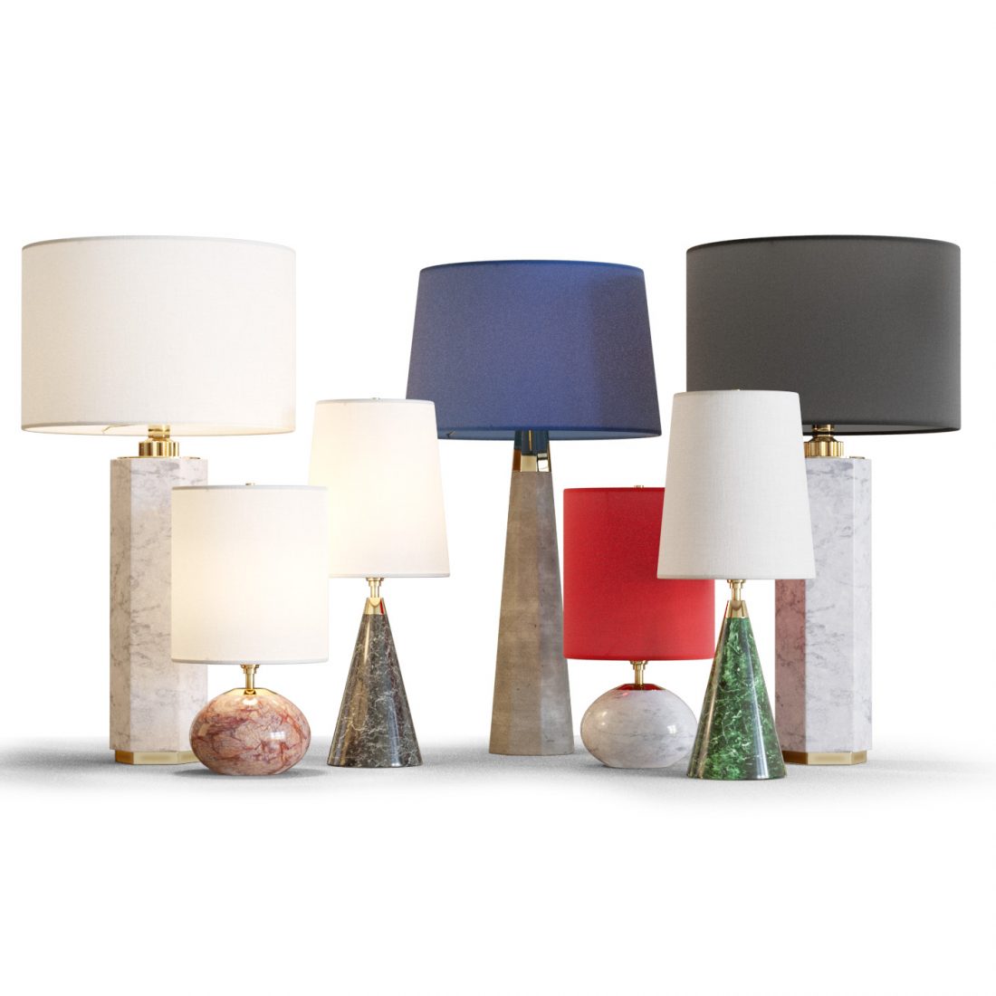 Table Lamp 3D Model for VRay, Corona | CGMood