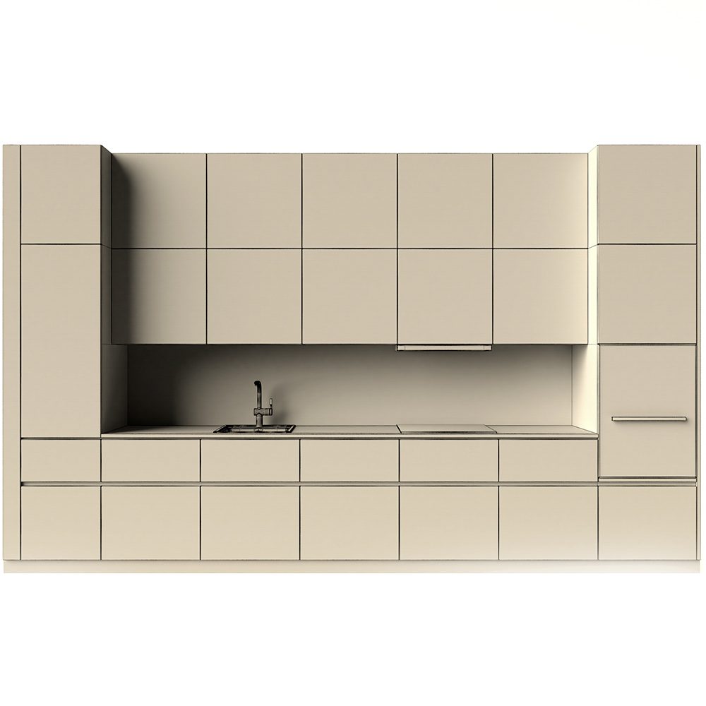 Kitchen 13 - 3D Model for VRay