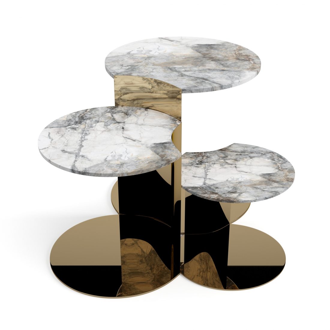 Visionnaire Granger Coffee Tables Set 3D Model for VRay, Corona | CGMood