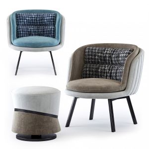 Anders Accent Chair & Muranti Stool