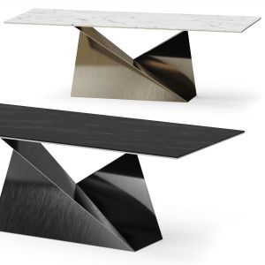 Liu Jo Living Collection Folds Dining Table