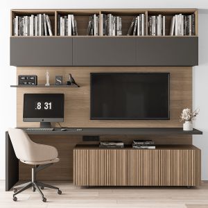 Home Office 228 - Wardrobe And Table