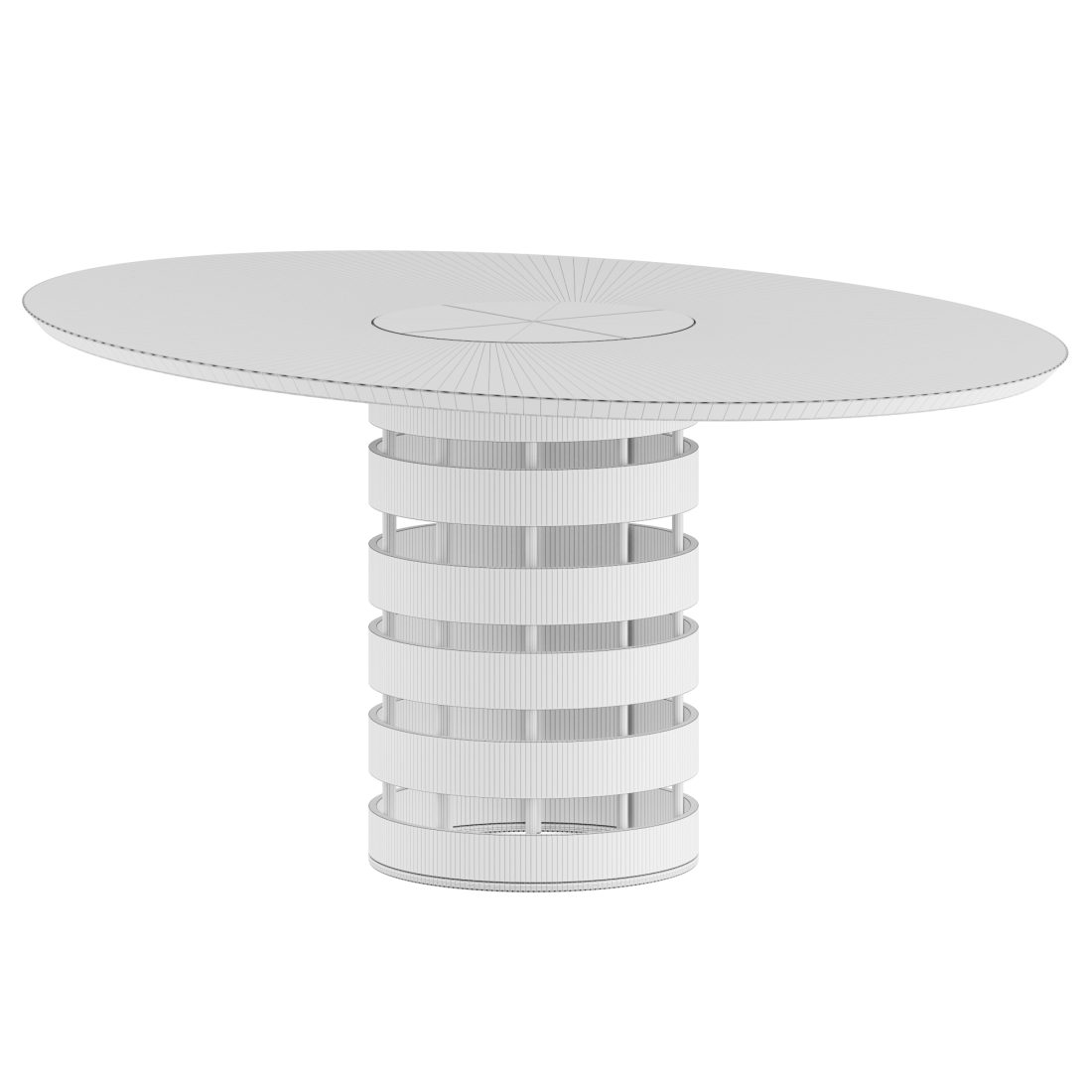 Rossato Conrad | Table 3D Model for Corona | CGMood