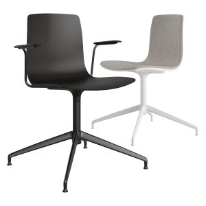 Aava Trestle On Glides Office Chair By Arper