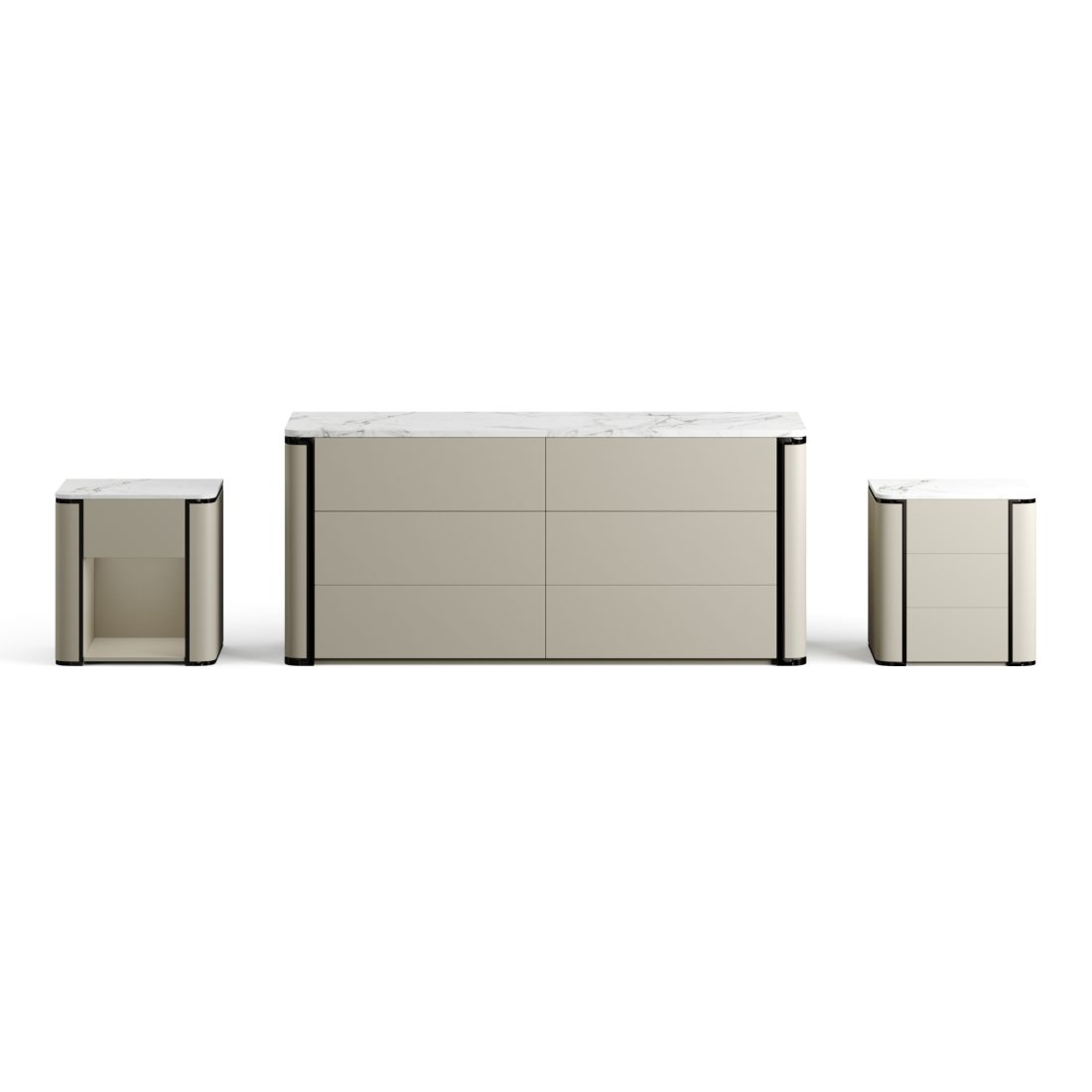 Fendi Casa Mercury Living Collection 3D Model for VRay, Corona