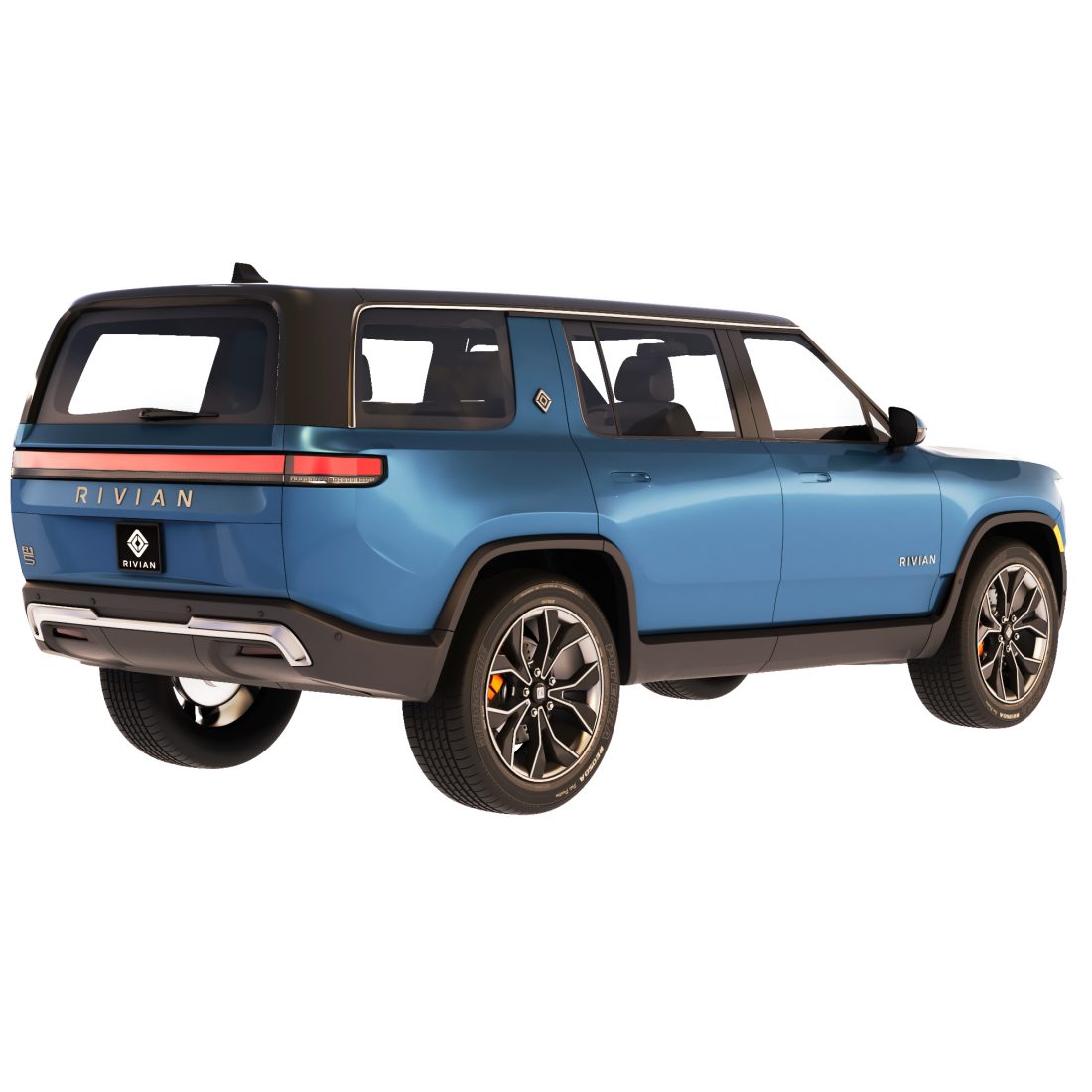 Rivian R1s Adventure 2022 - 3D Model for VRay