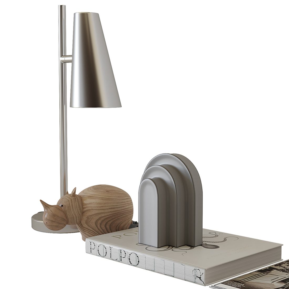 Decorative Set 17 3D Model for VRay, Corona | CGMood