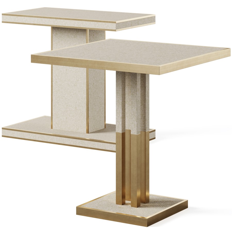Side Table Perth & Cleef By Frato - 3D Model for VRay, Corona