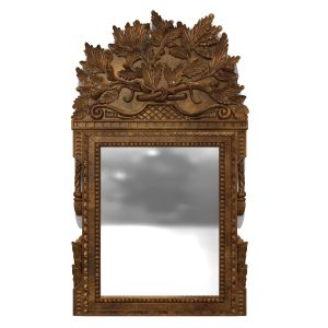 Custom Made Antique Hand Carved French Mirror