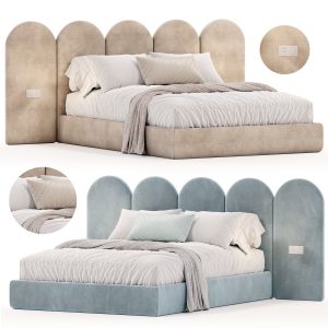 Alcone Together Soft Panel Bed