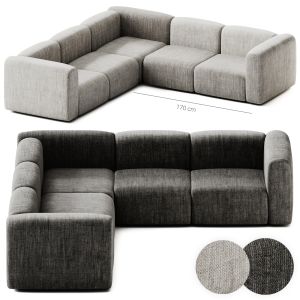 Mags Sofa Corner Combination 1 By Hay