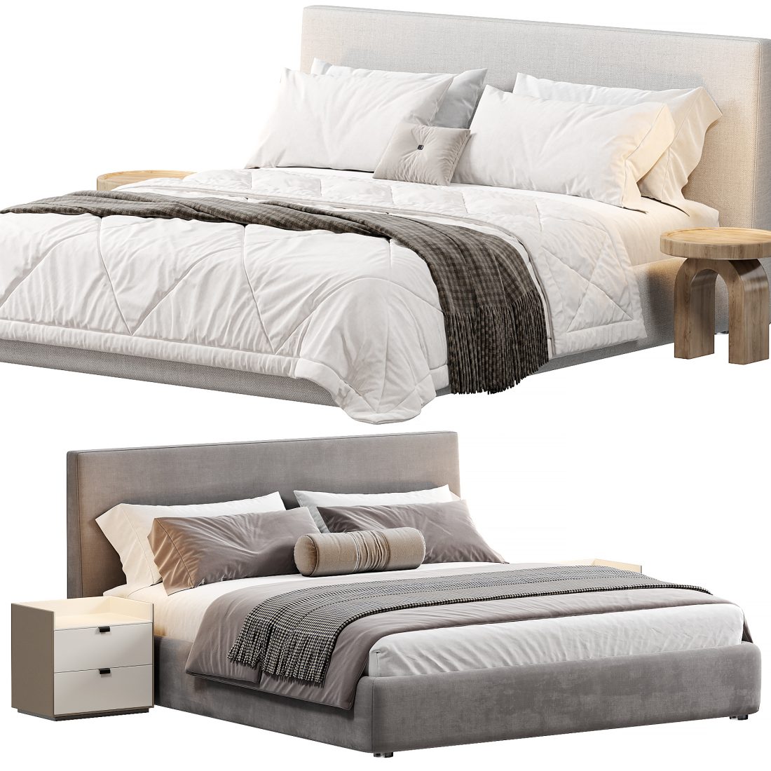 Ray Bed Flexteam - 3D Model for Corona