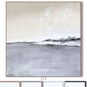 Set Of Two Large Square Wall Paintings 2734