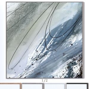 Set Of Two Large Square Wall Paintings 2747