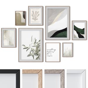 Set Of 8 Wall Paintings 2760