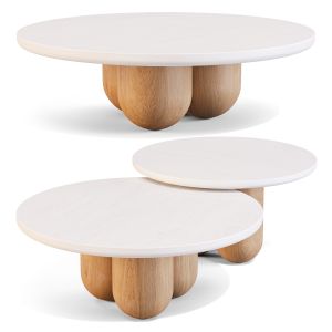 MSJFurniture: Tri Nesting - Coffee & Side Table V2