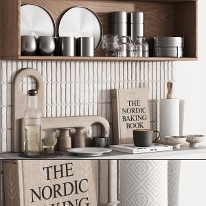 163 Kitchen Decor Set Accessories 06 Scandi Nordic