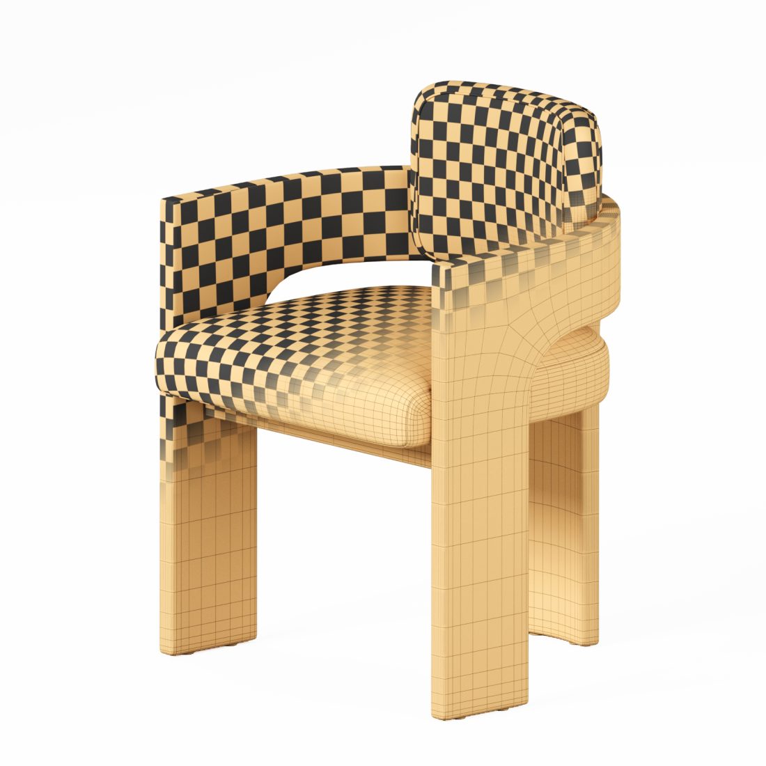Dering Hall C-back Chair 3D Model for Corona | CGMood