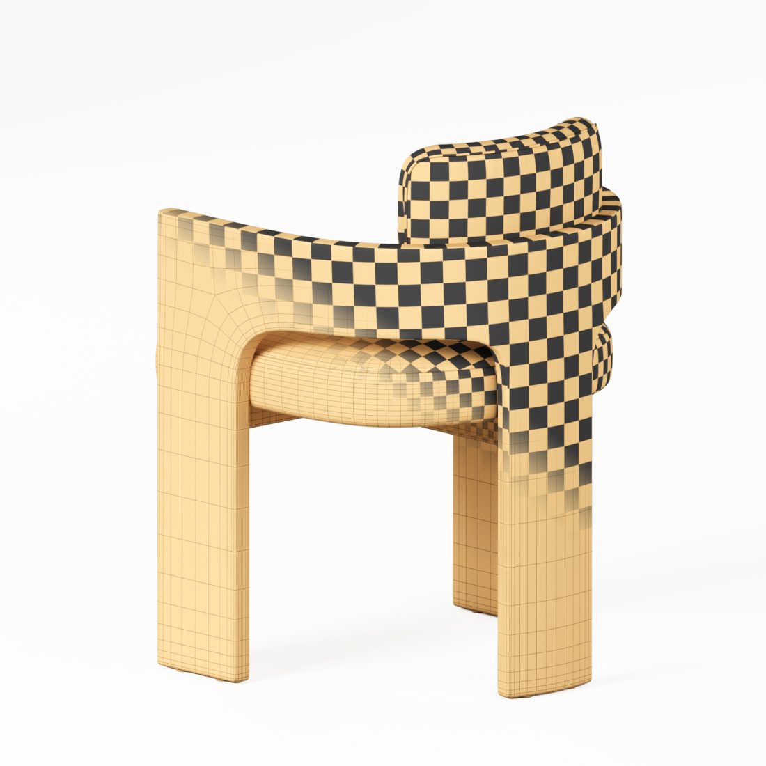 Dering Hall C-back Chair 3D Model for Corona | CGMood
