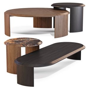 Ligea - Coffee And Side Tables 3D Model for Corona | CGMood