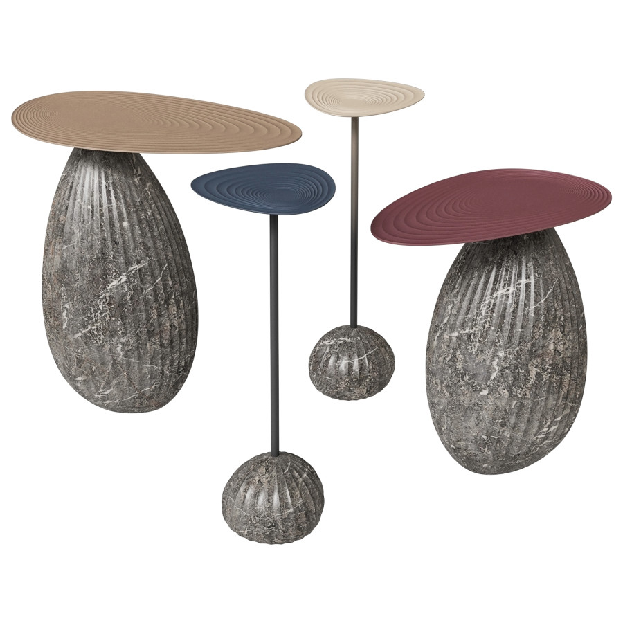 Holly Hunt Ripple Table Tide And Ripple Tables From Holly Hunt 3D Model for VRay, Corona | CGMood