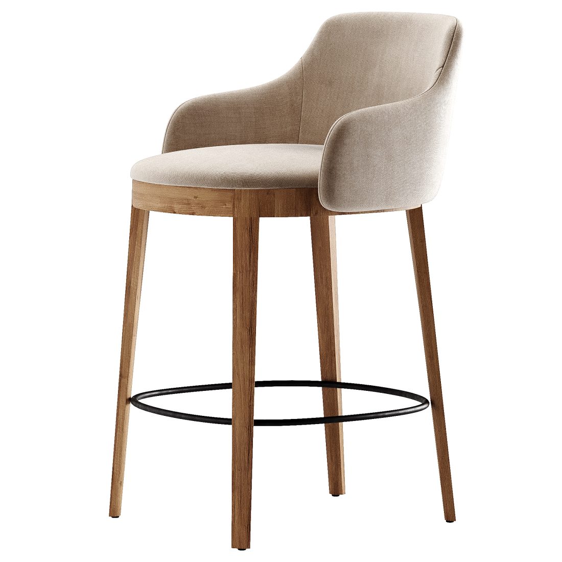 Adel Chair Stool By Calligaris - 3D Model for Corona