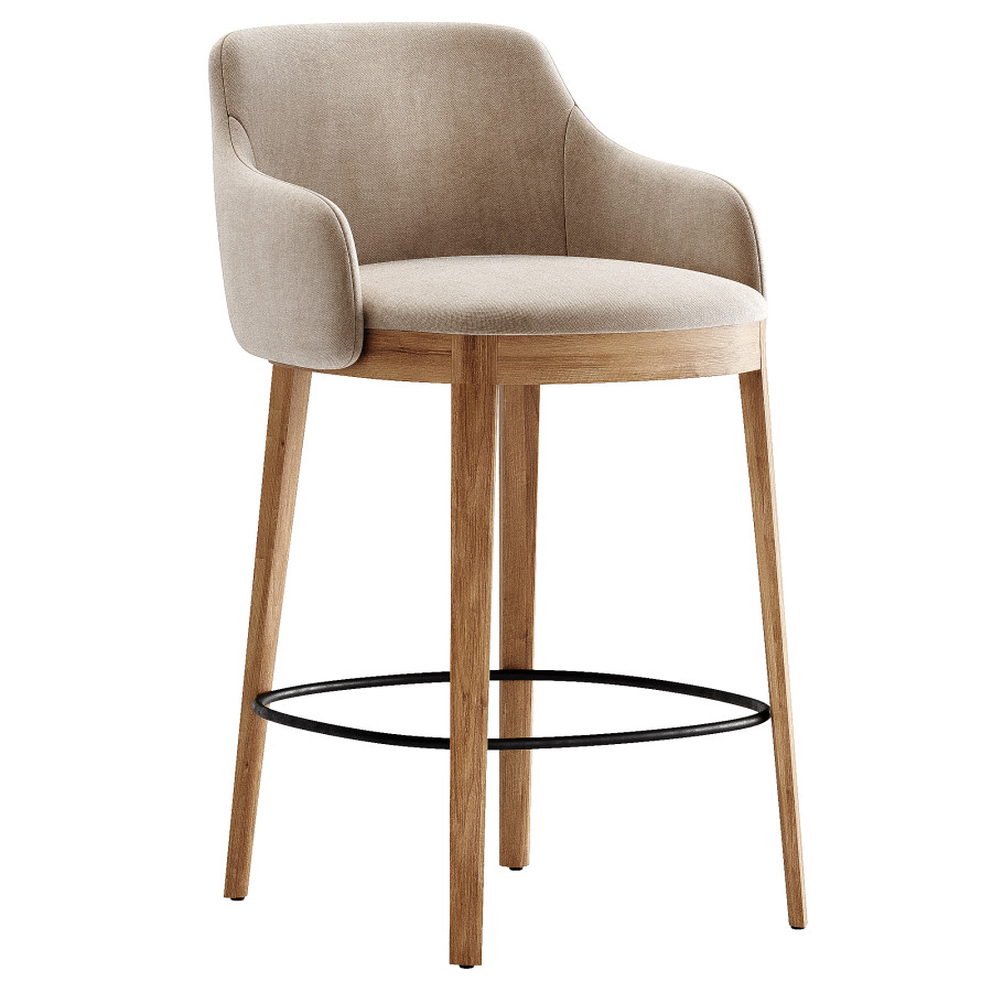 Adel Chair Stool By Calligaris - 3D Model for Corona