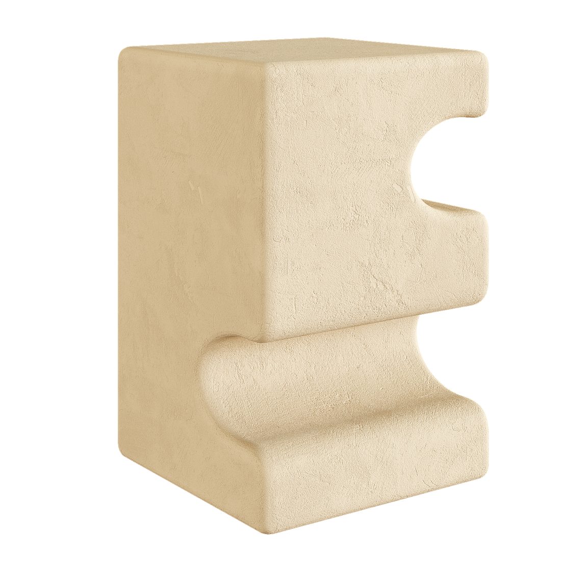 Plaster Stand Gio Plaster Plant Stand By West Elm - 3D Model for Corona