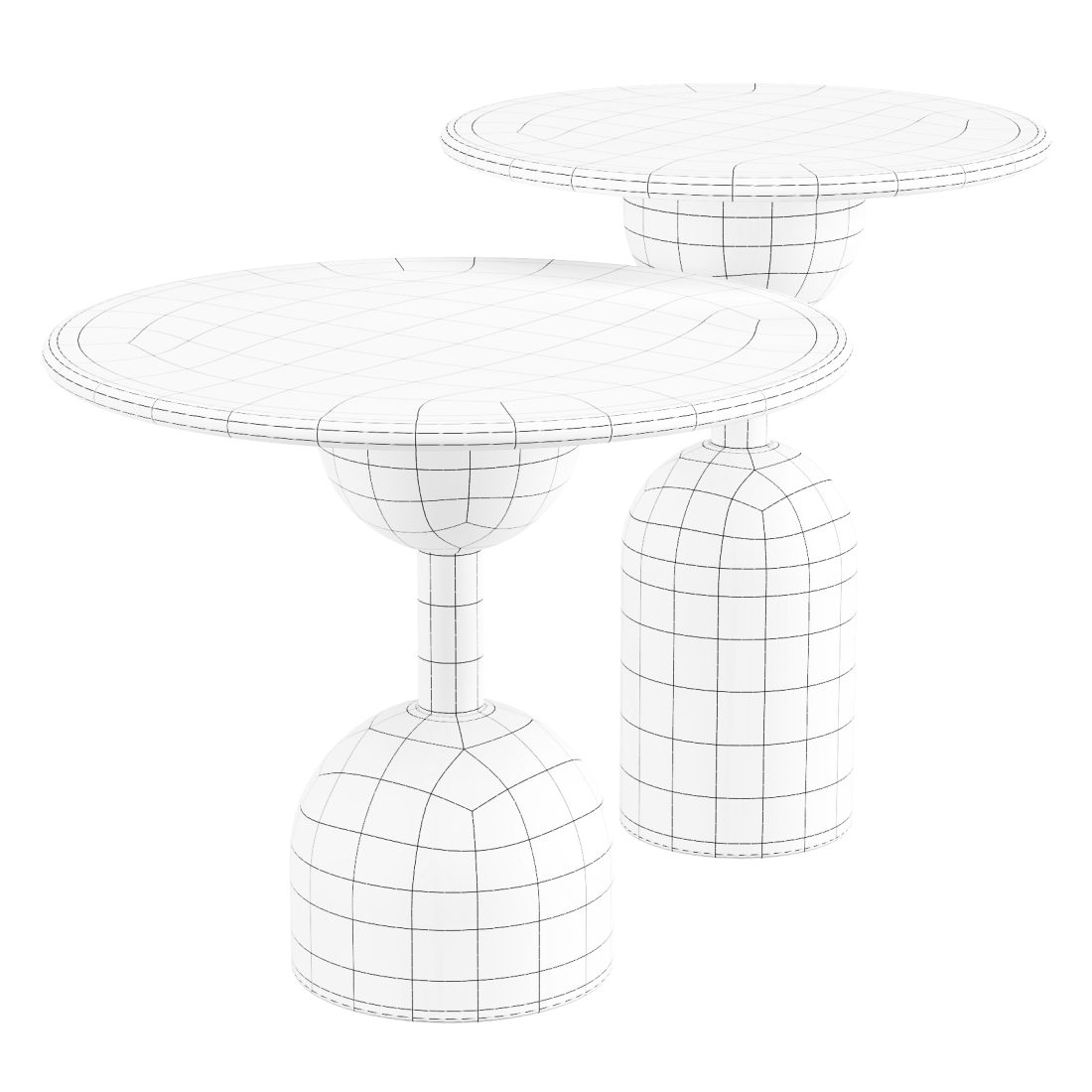 Formabruta: Baoba - Coffee And Side Tables Set 01 3D Model for Corona ...