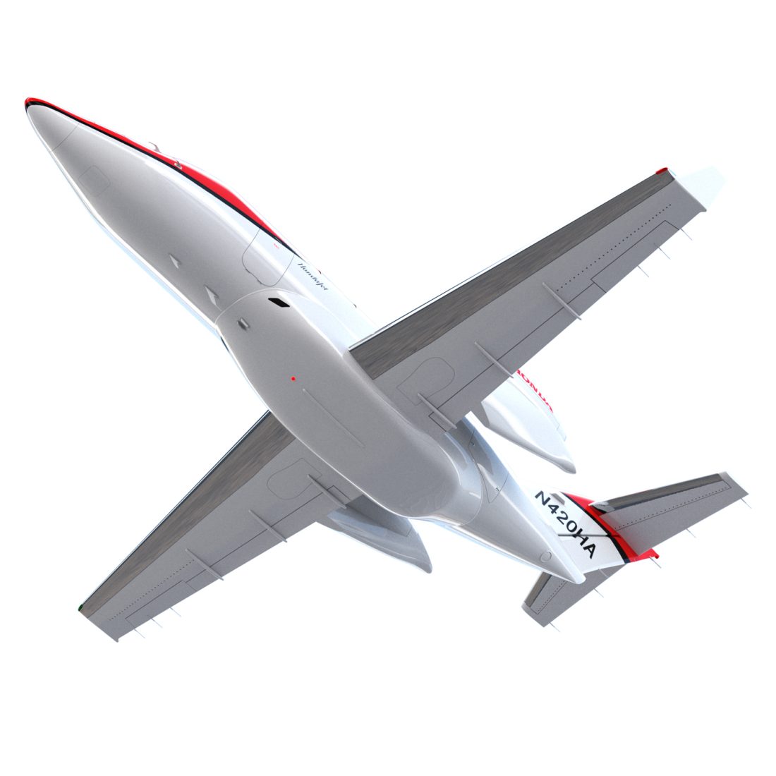 Hondajet Airplane 3D Model for VRay, Corona | CGMood
