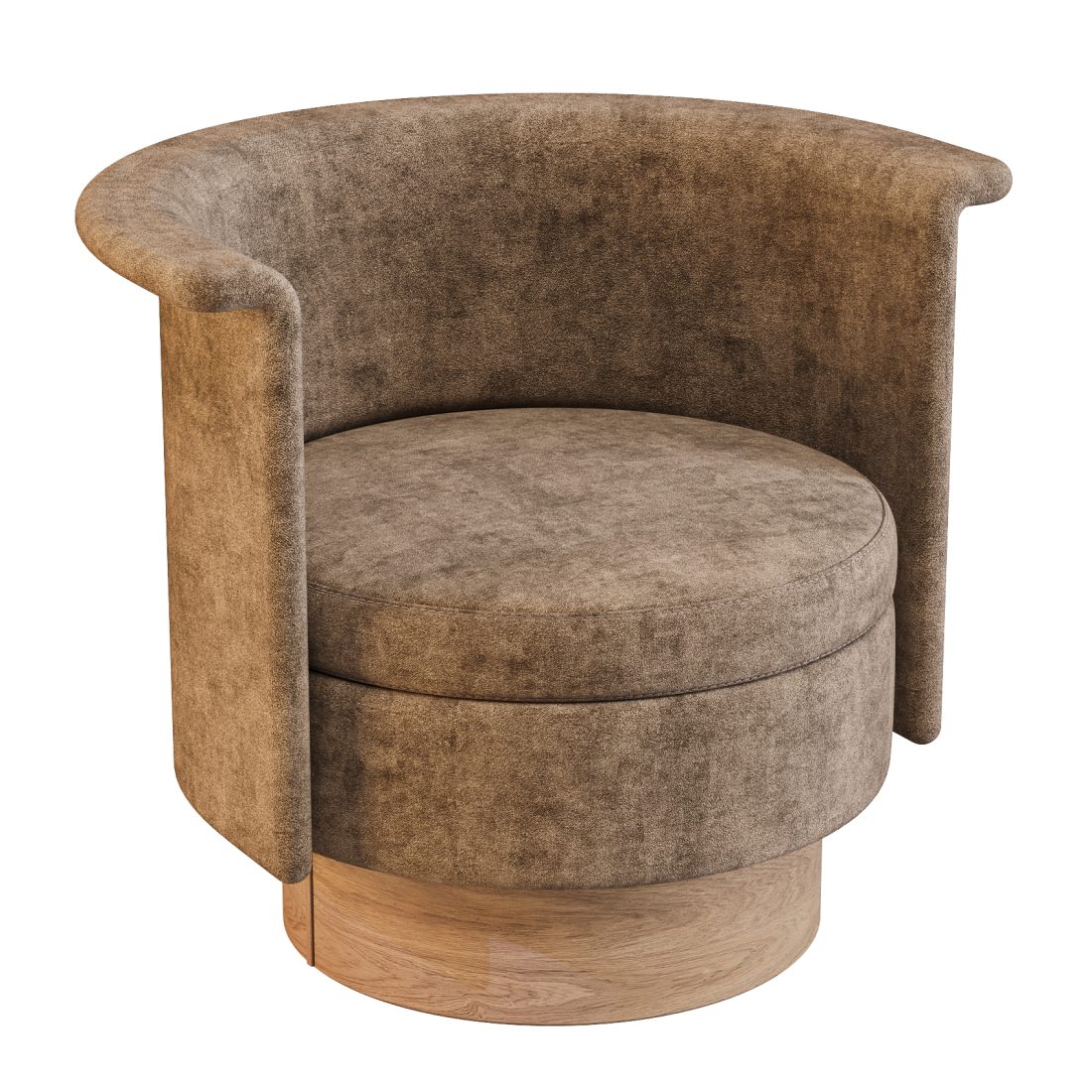 Karimoku: N-SW01 - Lounge Chair 3D Model for Corona | CGMood