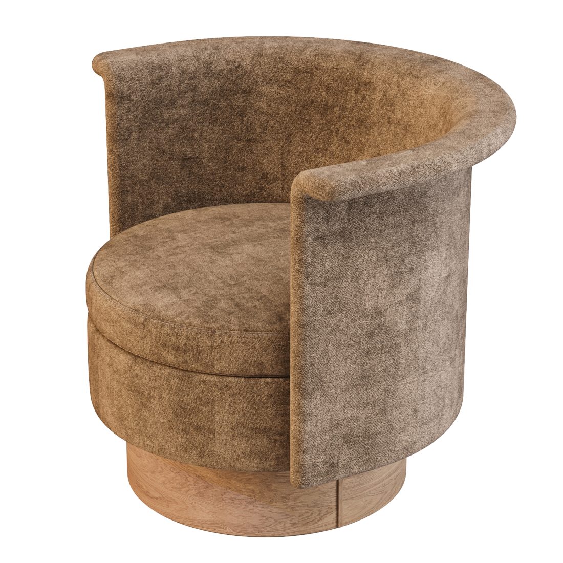 Karimoku: N-SW01 - Lounge Chair 3D Model for Corona | CGMood