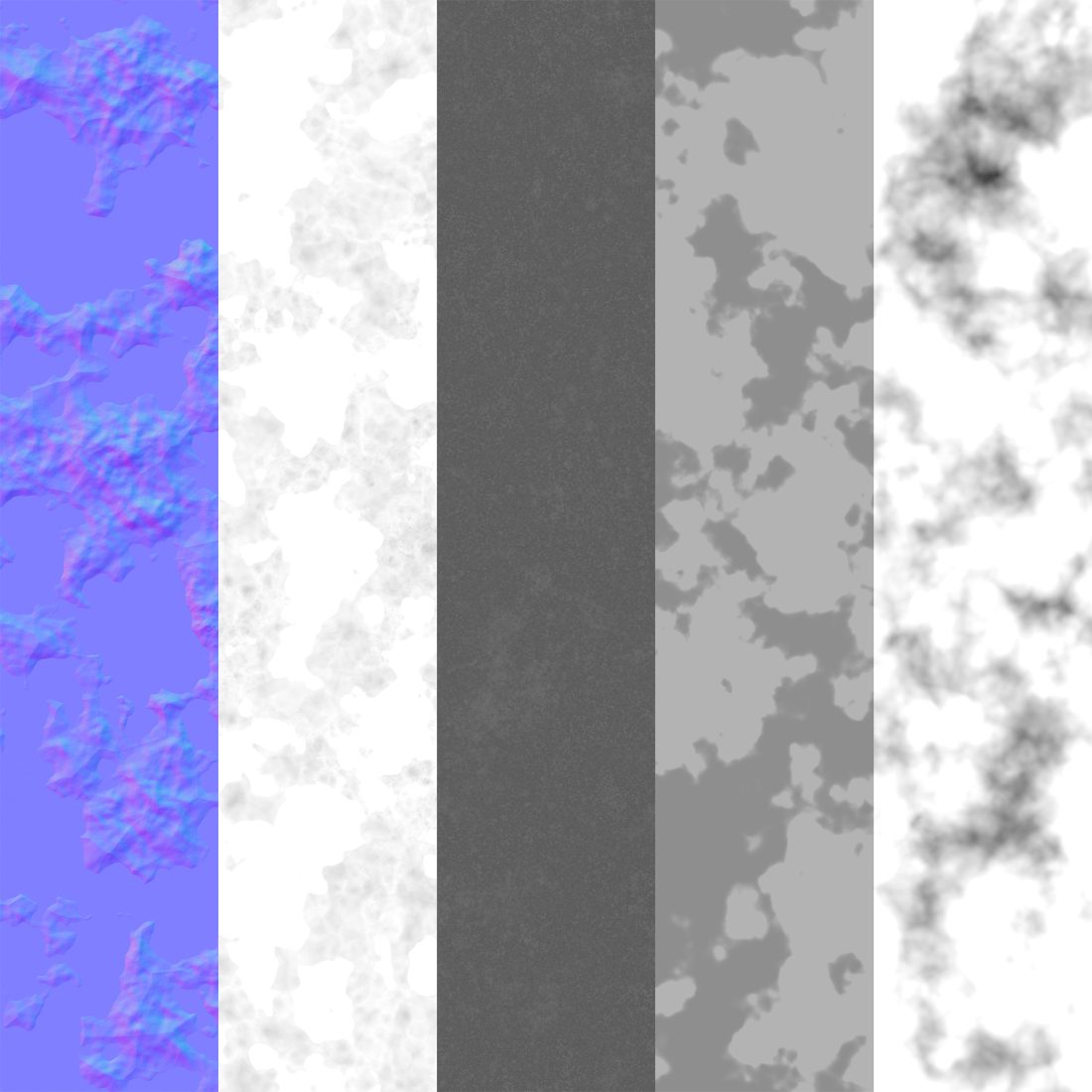 Damaged Concrete Material 2 Texture / PBR Material | CGMood