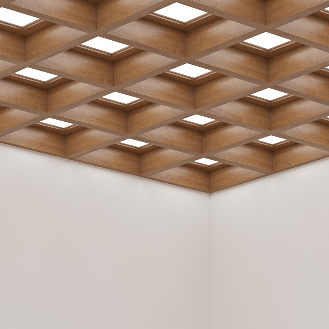 Ceiling No 002 - 3D Model for VRay, Corona