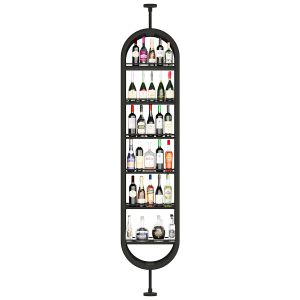 Modern Rack Alcohol Set 3D Model for VRay, Corona | CGMood