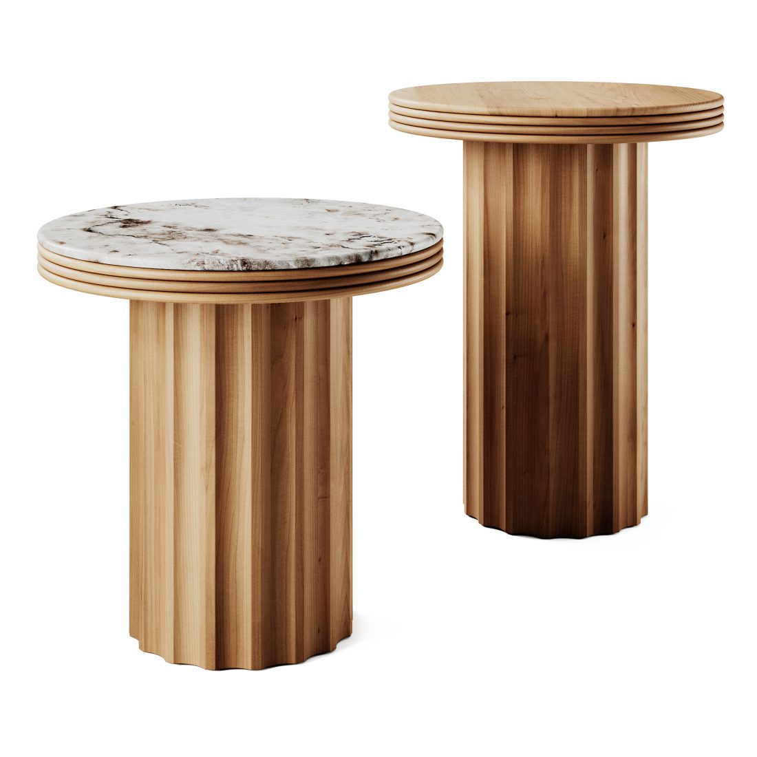 Commune Table Dimension Commune Hotel Paradiso Round End Table 3D Model for Corona | CGMood