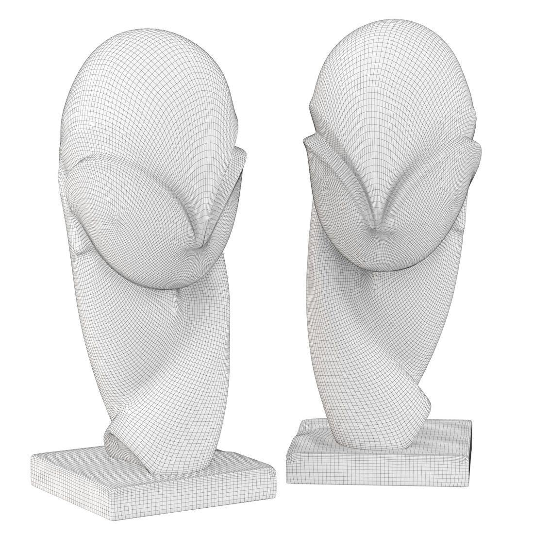 Abstract Art Sculpture 3D Model for VRay | CGMood