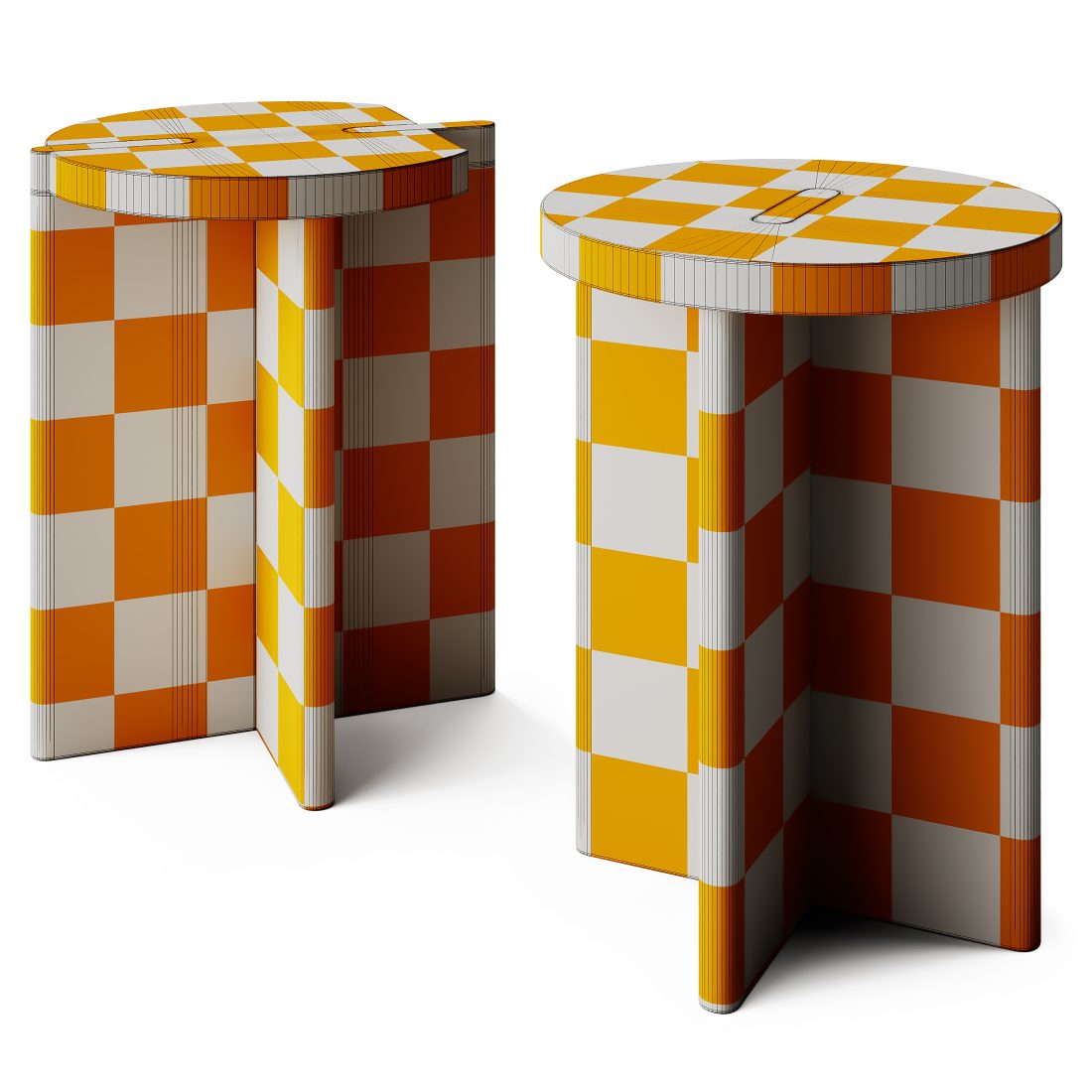 Phantom Hands X L 15 16 Stool Or Side Tables 3D Model for Corona