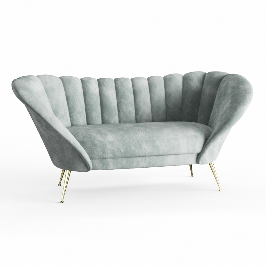 Brabbu Stola Bar Chair - 3D Model for VRay