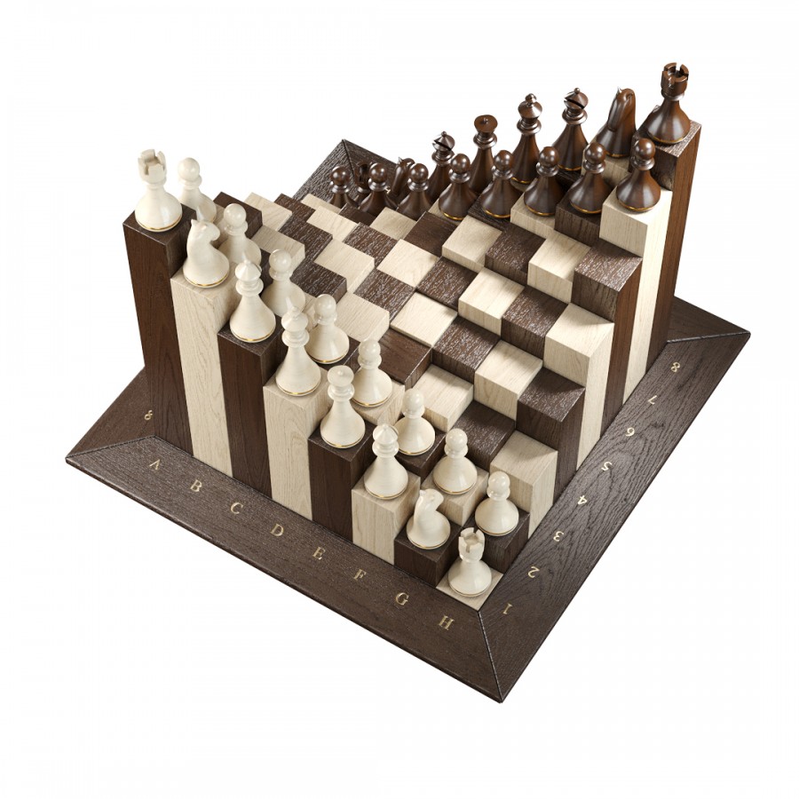 3D Chess - 3D Model for Corona