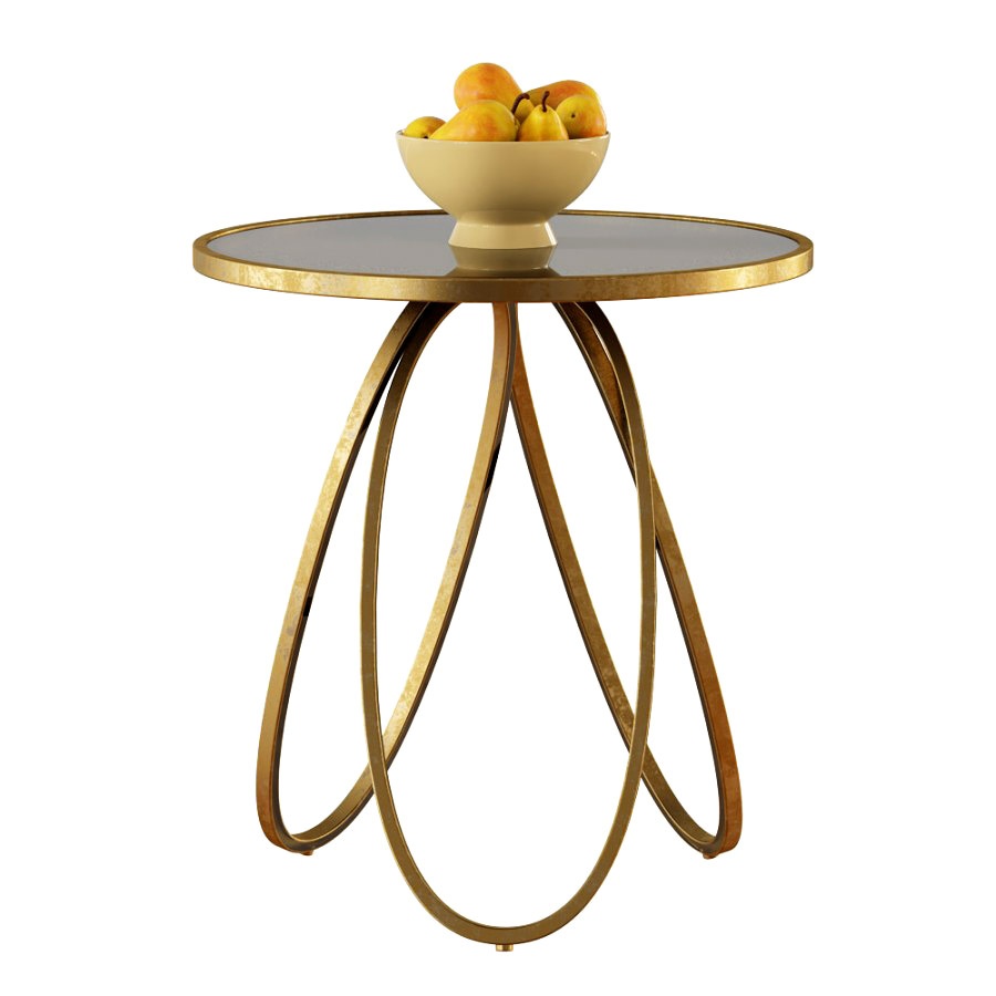 Loops Modern Side Table 3D Model for VRay | CGMood
