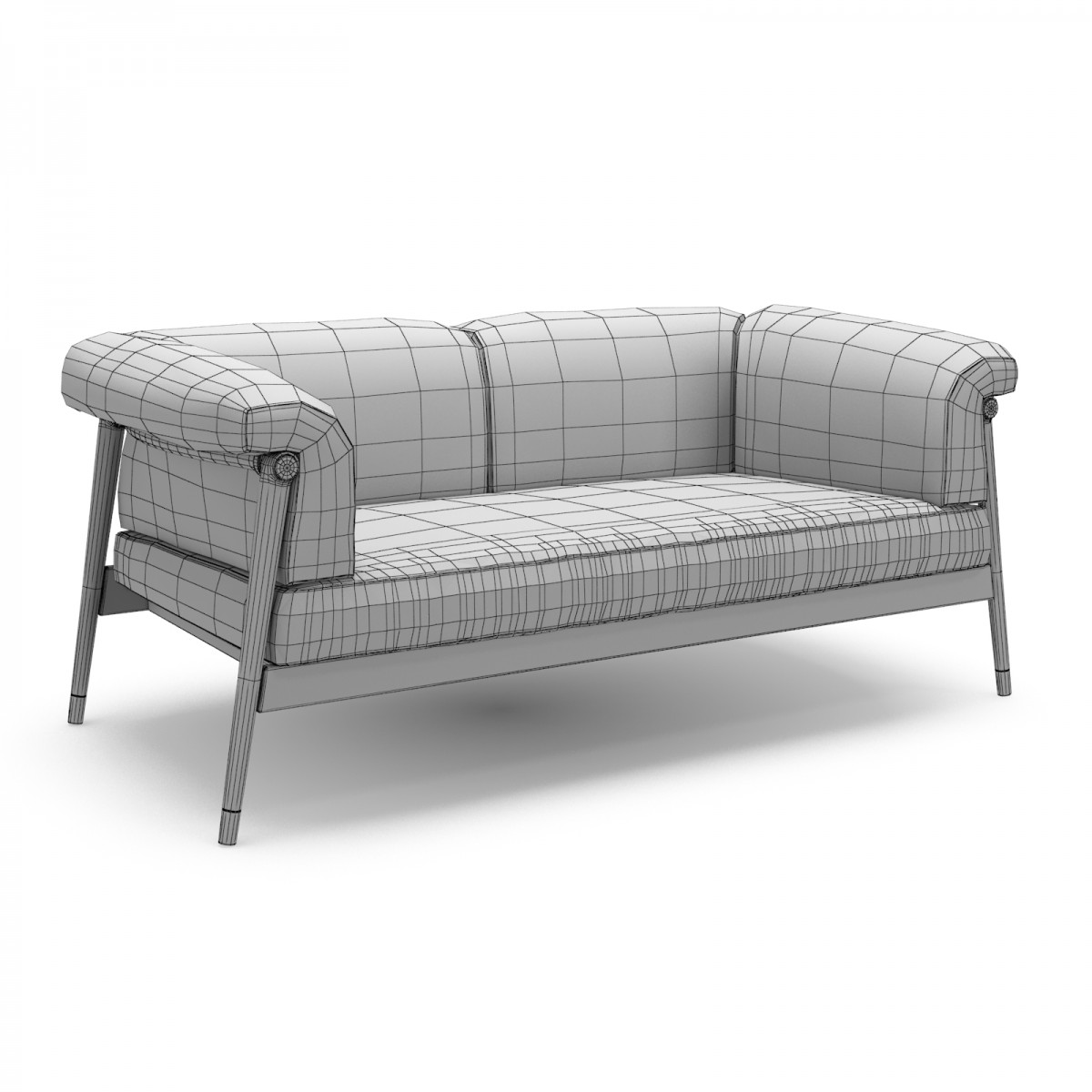 Giorgetti - Derby Sofa - 3D Model for VRay